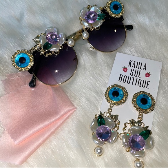 Luxurious Unique Sunglasses Set - Picture 1 of 5